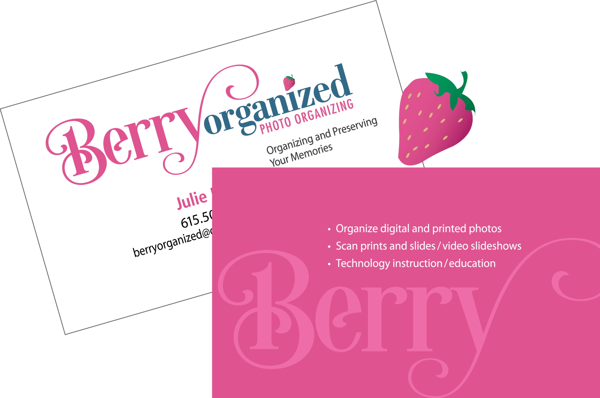 Business Card - Berry Organized