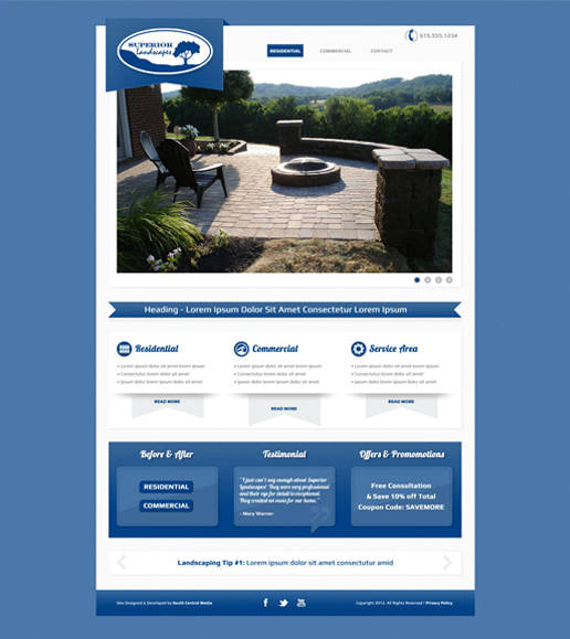 Web Design - Superior Landscapes